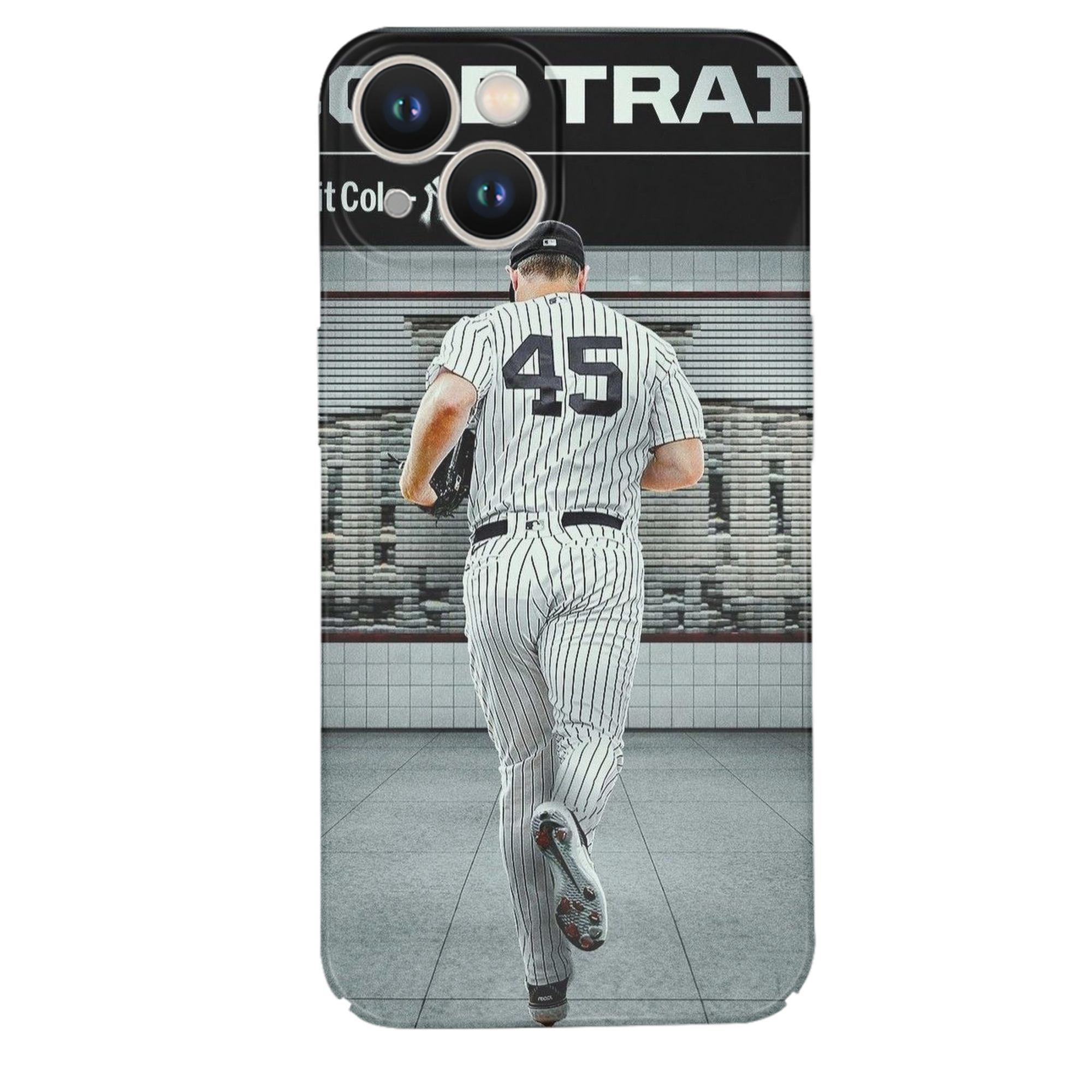 Gerrit Cole 12 IPhone 14 Series Full-Cover Hard Case – Shockproof With Raised Camera Protection – Precise Cutouts, Wireless Charging Compatible – Durable, Anti-Yellowing, Easy To Clean